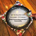 Microwave PLATE Cozy DIY Pattern faster More ACCURATE Method Etsy