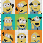 Minion C2c 90x75 Each Square Equals One Stitch Any Of There Sc C2c