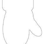 Mitten Craft Mitten Pattern Mitten Template Christmas Felt Pattern