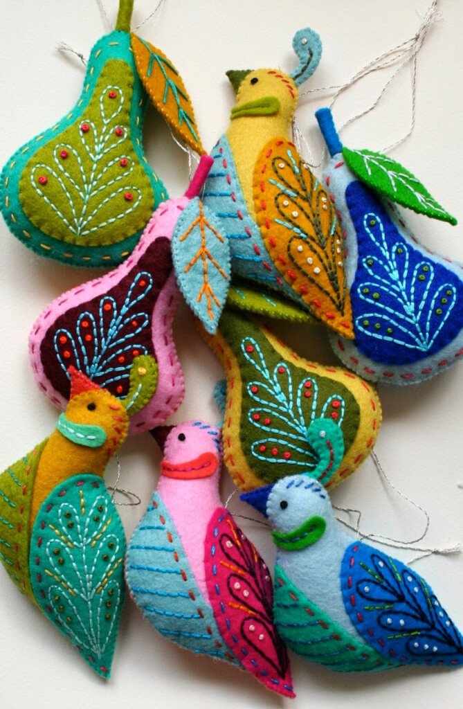 Mmmcrafts Partridge Pear Pattern Is Now Available 