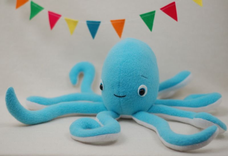 Olivia The Octopus Softie Pattern Whileshenaps