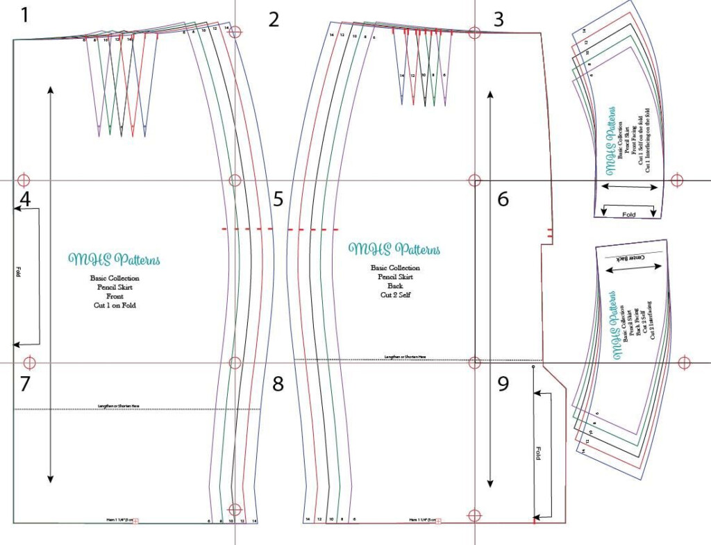 Pattern For A Pencil Skirt Cucumber Asshole