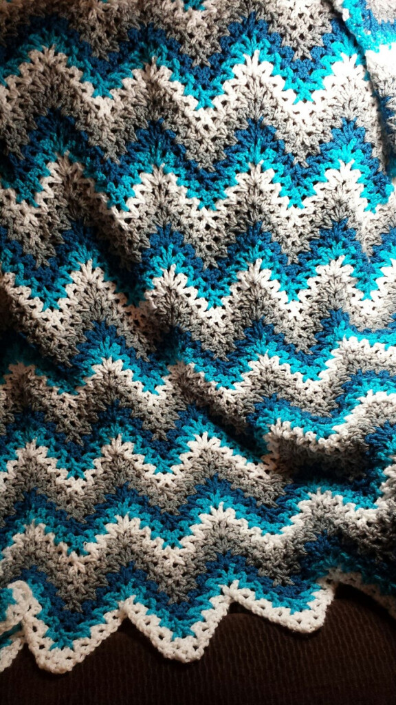 Pattern For Single Crochet Ripple Afghan Jennifer Winters Blog