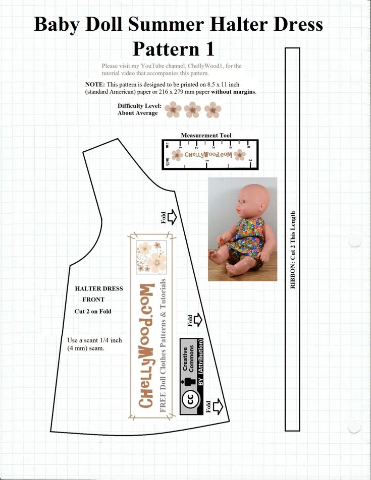 Pin On Dolls 12 15 Baby Doll Patterns