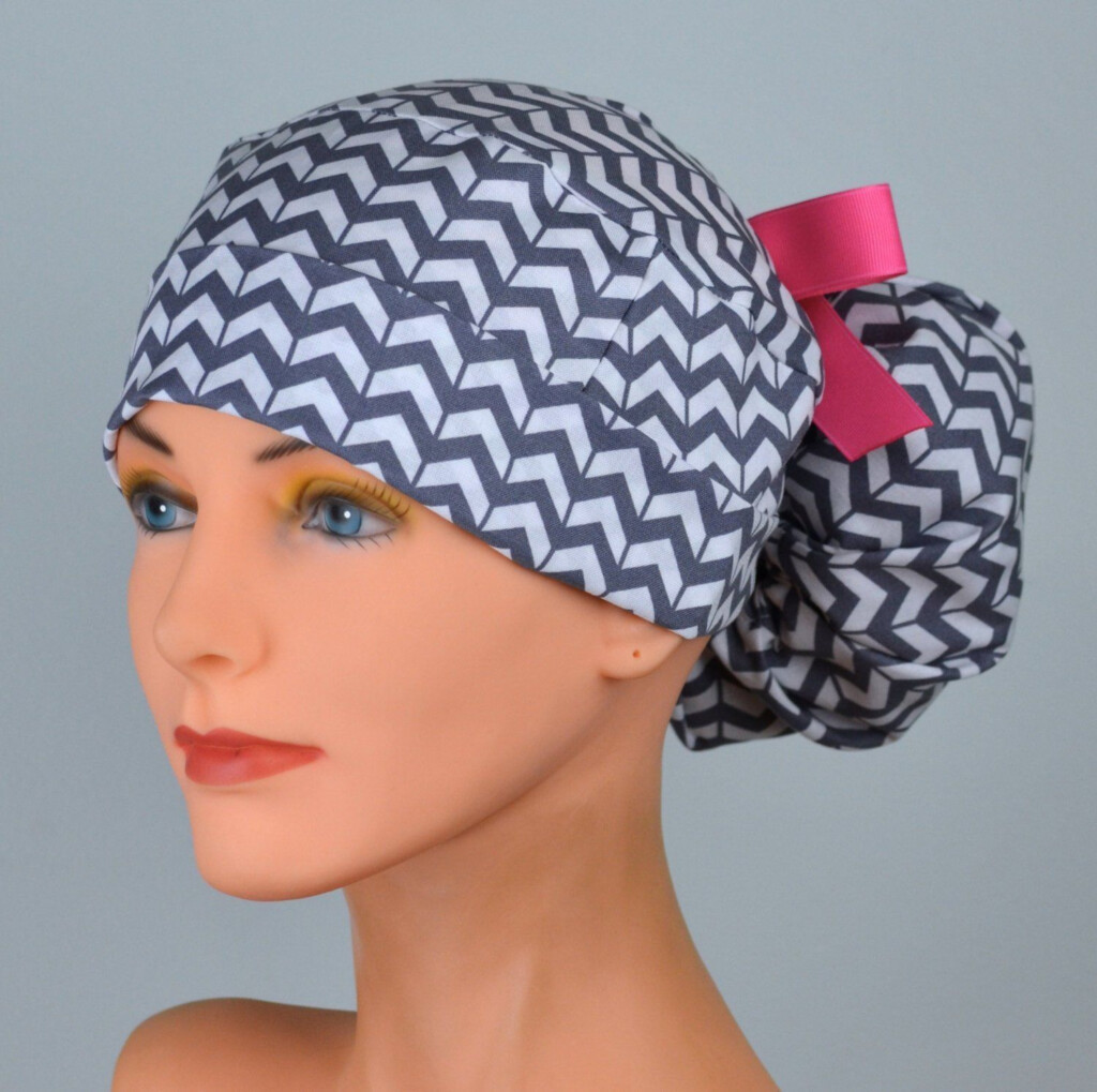 Pony Pattern Scrub Printable Hat 