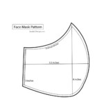 Printable Diy Mouth Mask Template