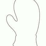 Printable Mitten Template