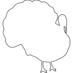 Printable Turkey Template Free FREE PRINTABLE TEMPLATES