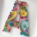 Quilled Templates Letters ALL Letters Patterns A Z How To Make
