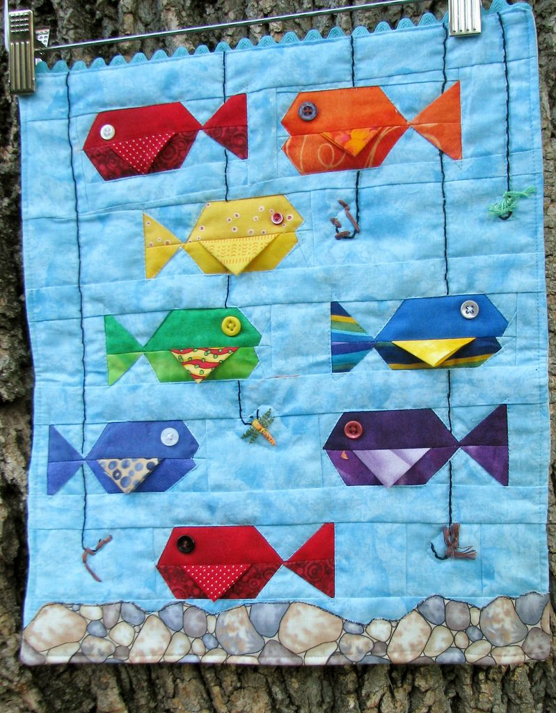 Quilt Pattern Fish Block Quilt Pattern