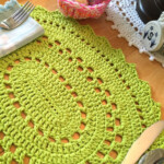 Ravelry Picot Fan Placemat By Jennifer Edwards In 2020 Crochet