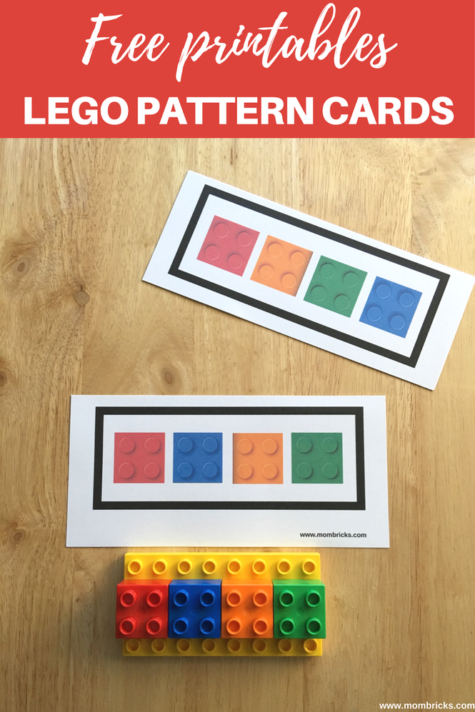 Recursos Gratis MOM BRICKS Math Activities Preschool Lego 