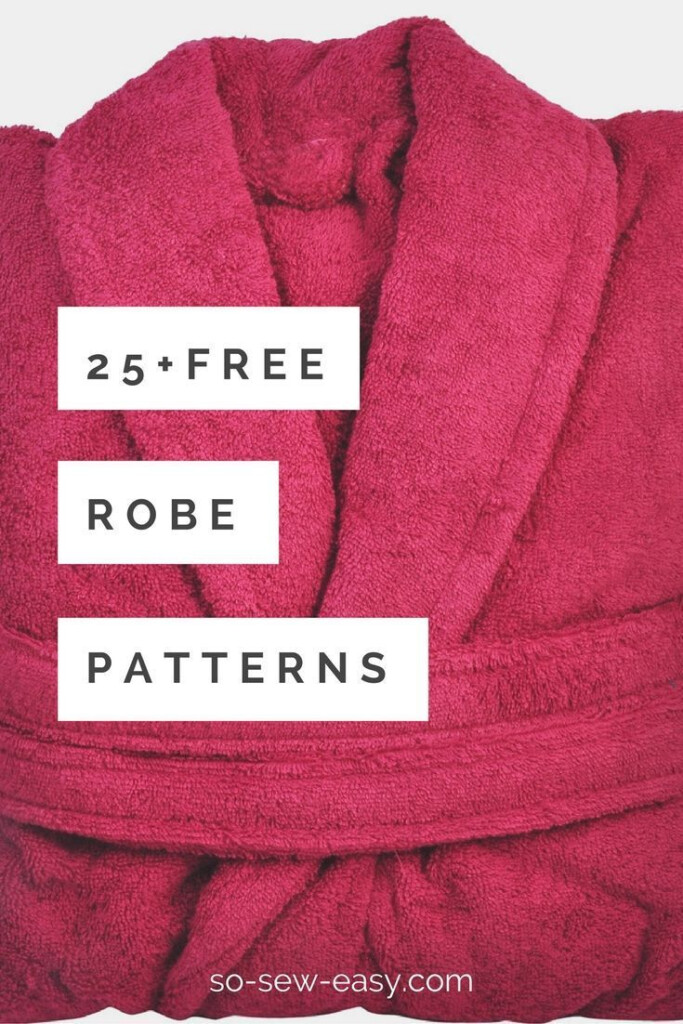 Robe Patterns 25 Comfy Designs All FREE bathrobe patterns Free 