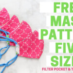 SEW The BEST Fitting Medical MASK With FILTER FREE Pattern FIVE