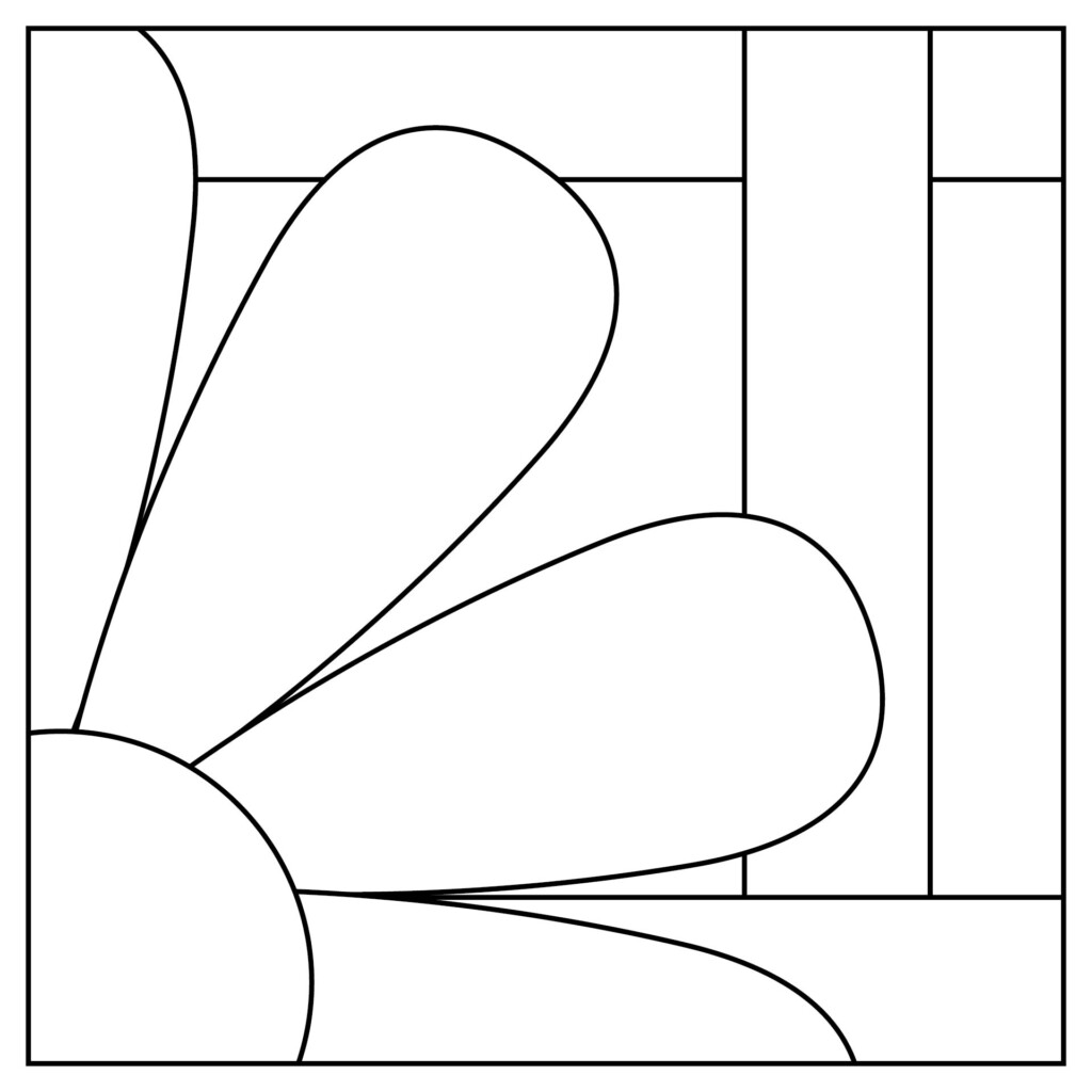 Simple Flower Stained Glass Patterns Free Best Flower Site