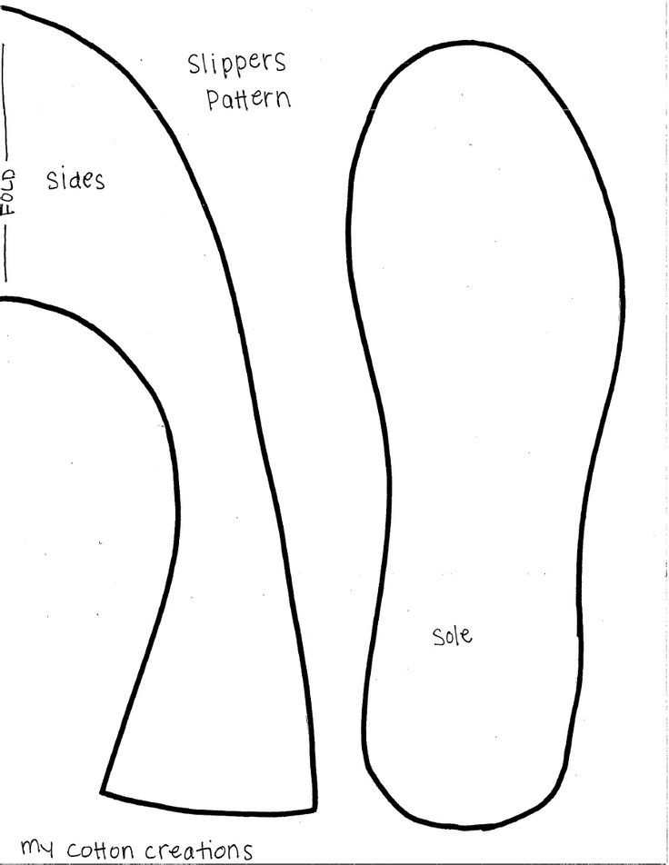  Slippers Pattern Diy Slippers Sewing 