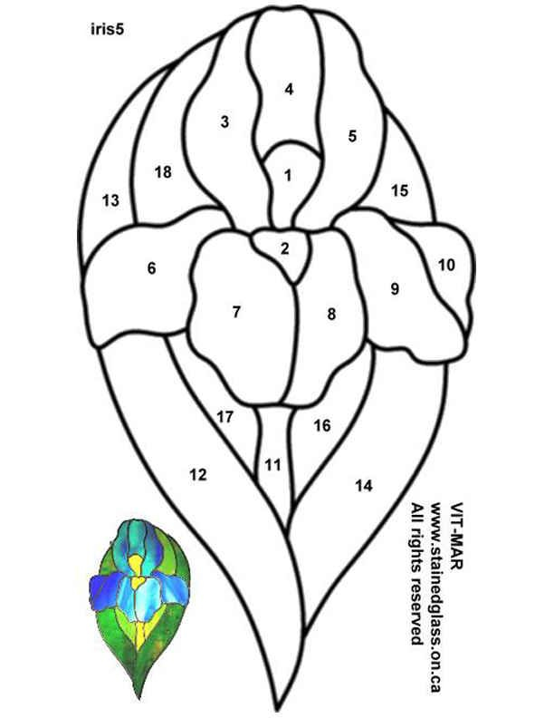 Stained Glass Patterns For FREE Glass Pattern 723 Stained Glass 